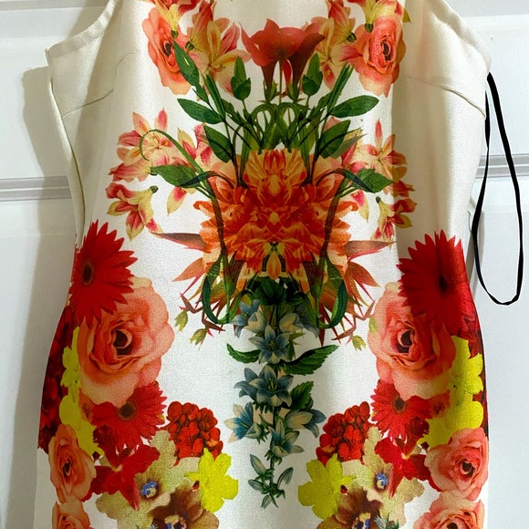Spandex, floral dress - Picture 2 of 3